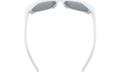 Uvex Cosmic White Matt / Mirror Red Glasses