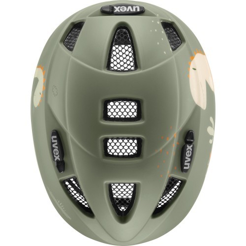 Šalmas Uvex kid 2 cc sage green dino matt