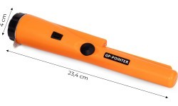 Metāla detektors Pinpointer, rokas, ūdensizturīgs, ar LED lukturīti