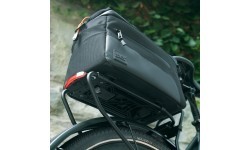 SKS Infinity Urban bicycle rack travel bag, black