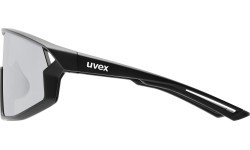 Akiniai Uvex skyryse black matt / mirror silver