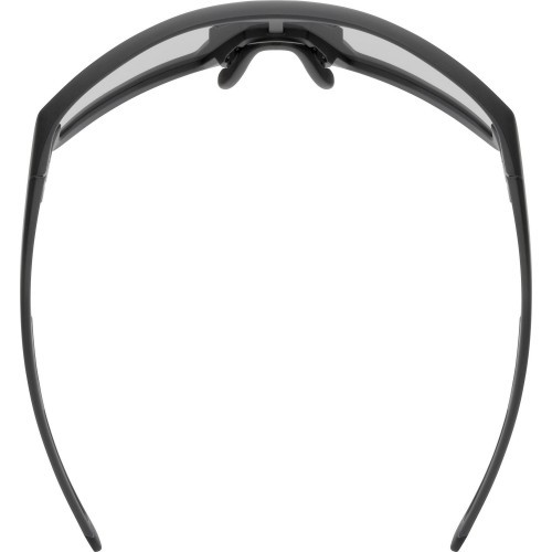 Akiniai Uvex skyryse black matt / mirror silver