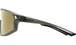 Uvex brilles smoke matt / mirror gold