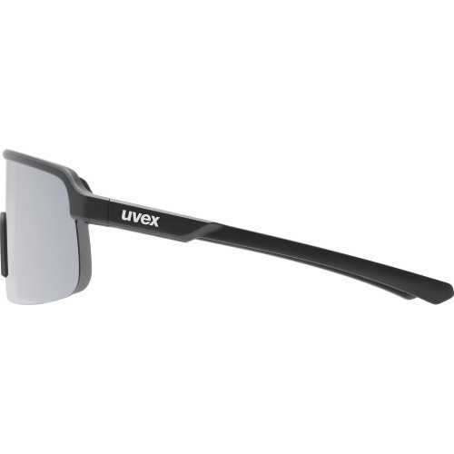 Uvex dyrt black matt / mirror silver brilles