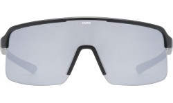 Uvex dyrt black matt / mirror silver brilles