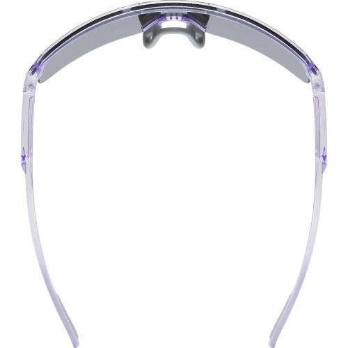 Uvex Dyrt glasses, clear purple / mirror red