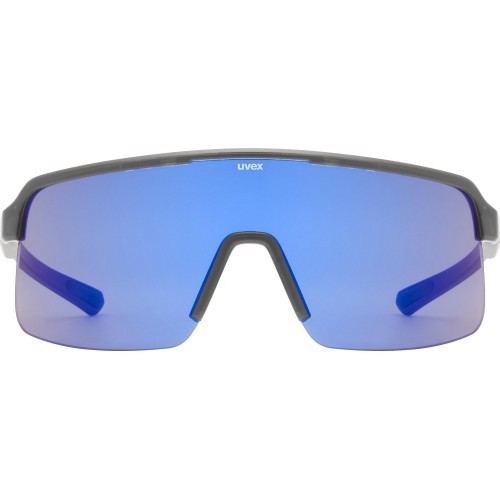 Brilles Uvex dyrt smoke matt / mirror blue
