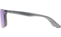 Uvex Heyday Glasses, Clear Smoke / Mirror Blue