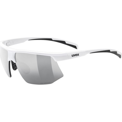 Uvex Aerios S V brilles, balts matēts / dūmakas