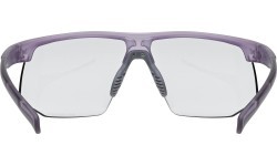 Brilles Uvex Aerios S V, purple matt trans / smoke