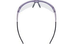 Brilles Uvex Aerios S V, purple matt trans / smoke