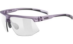 Очки Uvex Aerios S V, purple matt trans / smoke