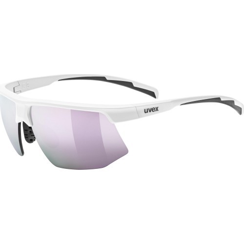 Brilles Uvex Aerios S white matt / mirror rose