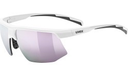 Brilles Uvex Aerios S white matt / mirror rose