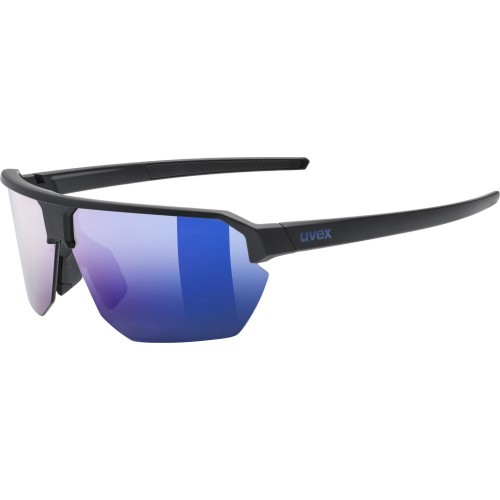 Uvex Vectiv brilles black matt / mirror blue