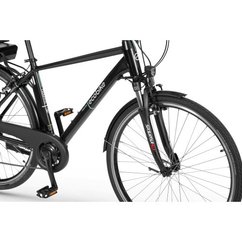 Elektriskais velosipēds Ecobike Traffic 28 M Black 468Wh