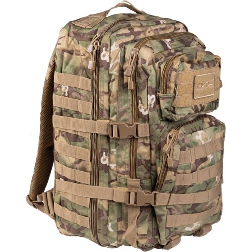 Mil-Tec mugursoma US Assault Large, W/L-Arid, 36 l