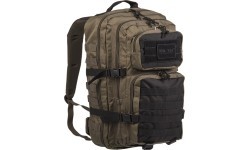 Mil-Tec US Assault Large mugursoma zaļa/melna 36 l