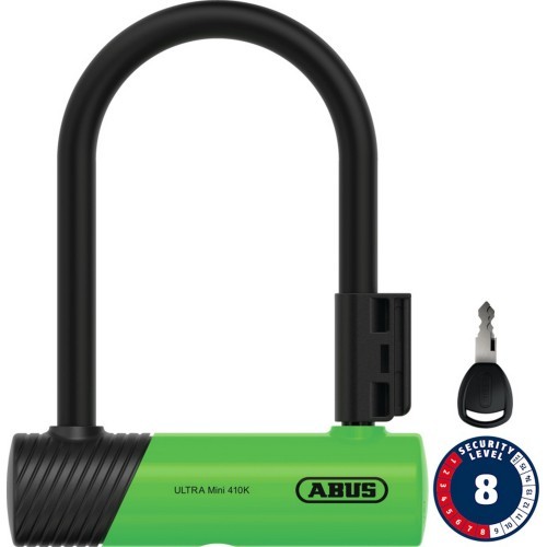 Замок Abus Ultra Mini 410K/150HB140 green SH