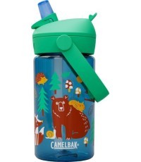 Детская бутылка Thrive Flip Straw 0,4 л, Friendly Forest