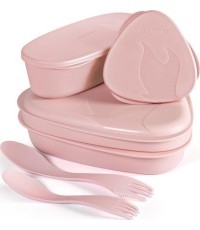 LunchKit 2.0 putekļaini rozā