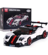 Sports Car Block Set 960 pcs. White