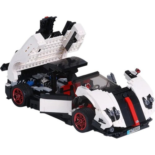 Sports Car Block Set 960 pcs. White