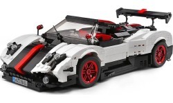 Sports Car Block Set 960 pcs. White