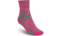 Sieviešu zeķes UL TrailRun Merino Sport 3/4 Crew, rozā, S - 305