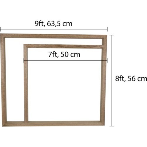 Template for Spotting/Lining of Pool Tables 7/8/9 ft, massive wood