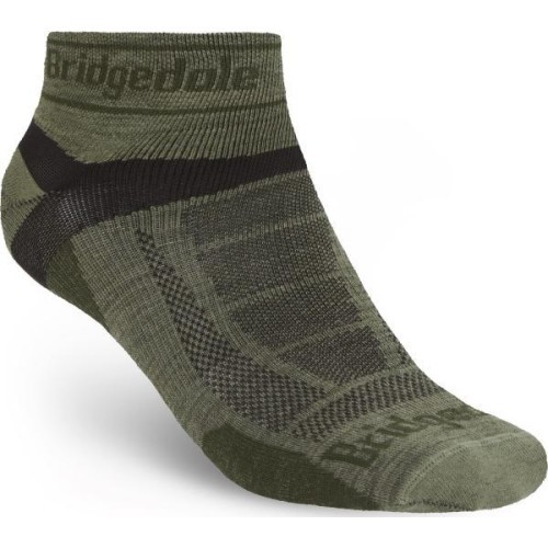UL TrailRun Zero Merino Sport īsās zeķes, zaļas, S - 736