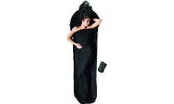 Вкладыш в спальный мешок Cocoon, шерсть мерино, черный