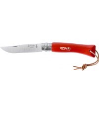 Saliekams nazis ar siksniņu Opinel Colorama 07 Inox, skābarža rokturis