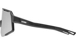 Uvex Sequenze Glasses Black Matt / Mirror Silver