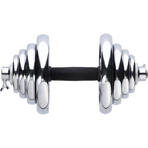 Chrome Dumbbell - Barbell Set In Suitcase HMS STC55, 55kg