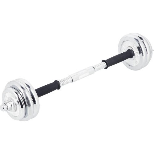 Chrome Dumbbell - Barbell Set In Suitcase HMS STC55, 55kg