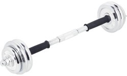 Chrome Dumbbell - Barbell Set In Suitcase HMS STC55, 55kg