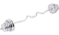 Chrome Dumbbell - Barbell Set In Suitcase HMS STC55, 55kg