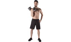 Chrome Dumbbell - Barbell Set In Suitcase HMS STC55, 55kg