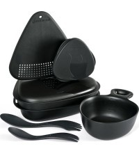 Набор туристической посуды Outdoor MealKit 2.0, серо-чёрный
