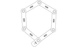 Замок Abus Bordo Granit XPlus 6500K/90 BK SH