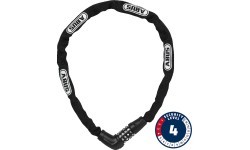 Abus Steel-O-Chain 5805C/75 black lock