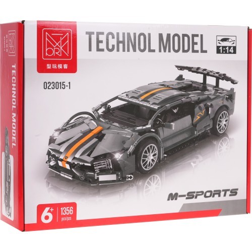 Sports Car Set Gray 1356 pcs.