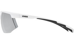 Brilles Uvex aerios white / mirror silver