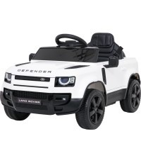 Elektromobilis Land Rover Defender, balts