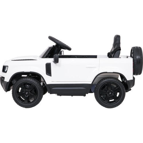 Elektromobilis Land Rover Defender, balts