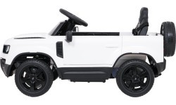 Электромобиль Land Rover Defender, белый