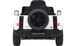 Elektromobilis Land Rover Defender, balts