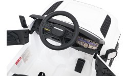 Elektromobilis Land Rover Defender, balts