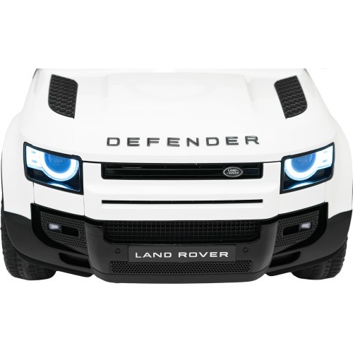 Elektromobilis Land Rover Defender, balts